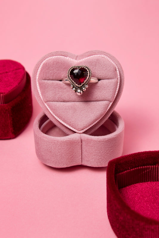 Crimson Heart Ring