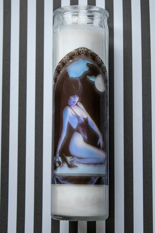 Elvira Moonbathing Prayer Candle