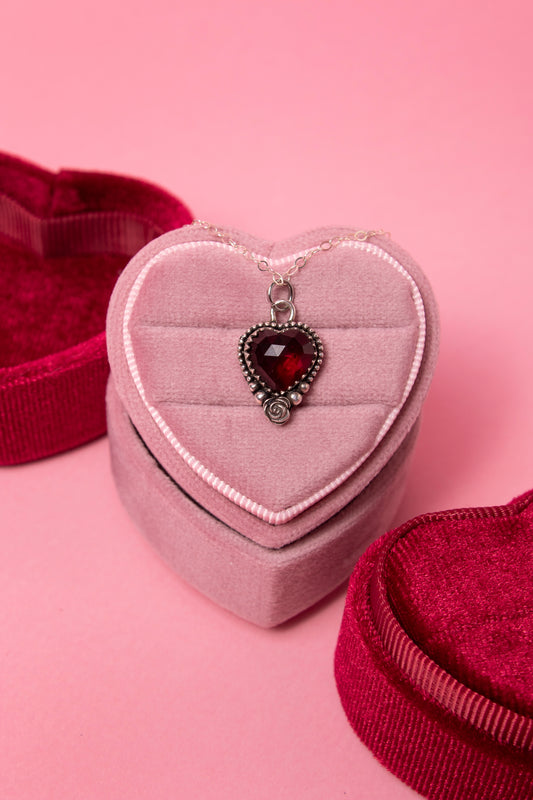 Crimson Heart Necklace