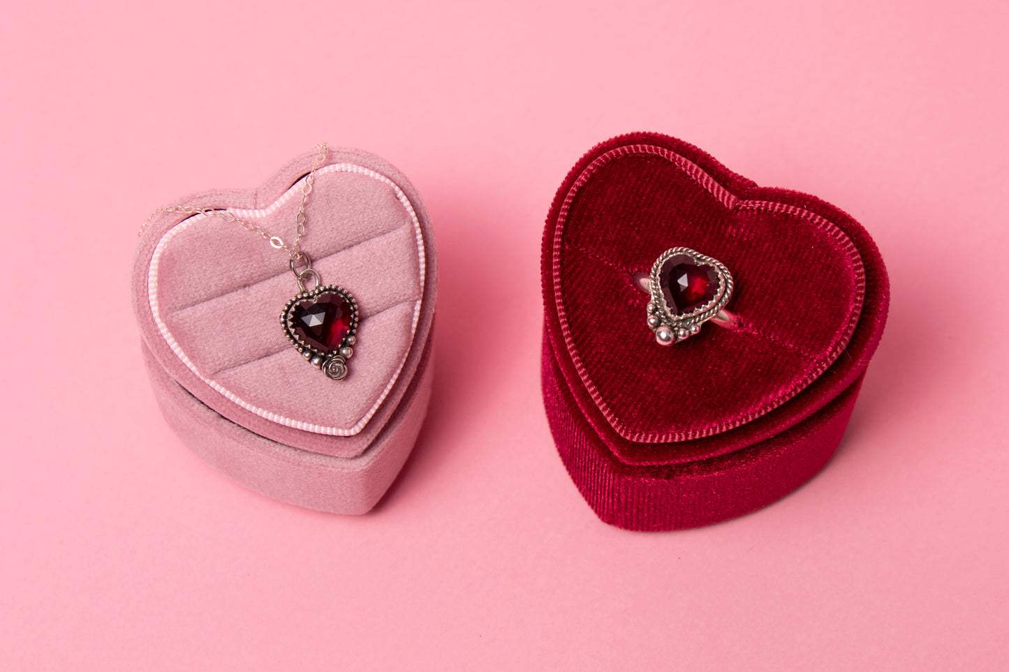 Crimson Heart Necklace