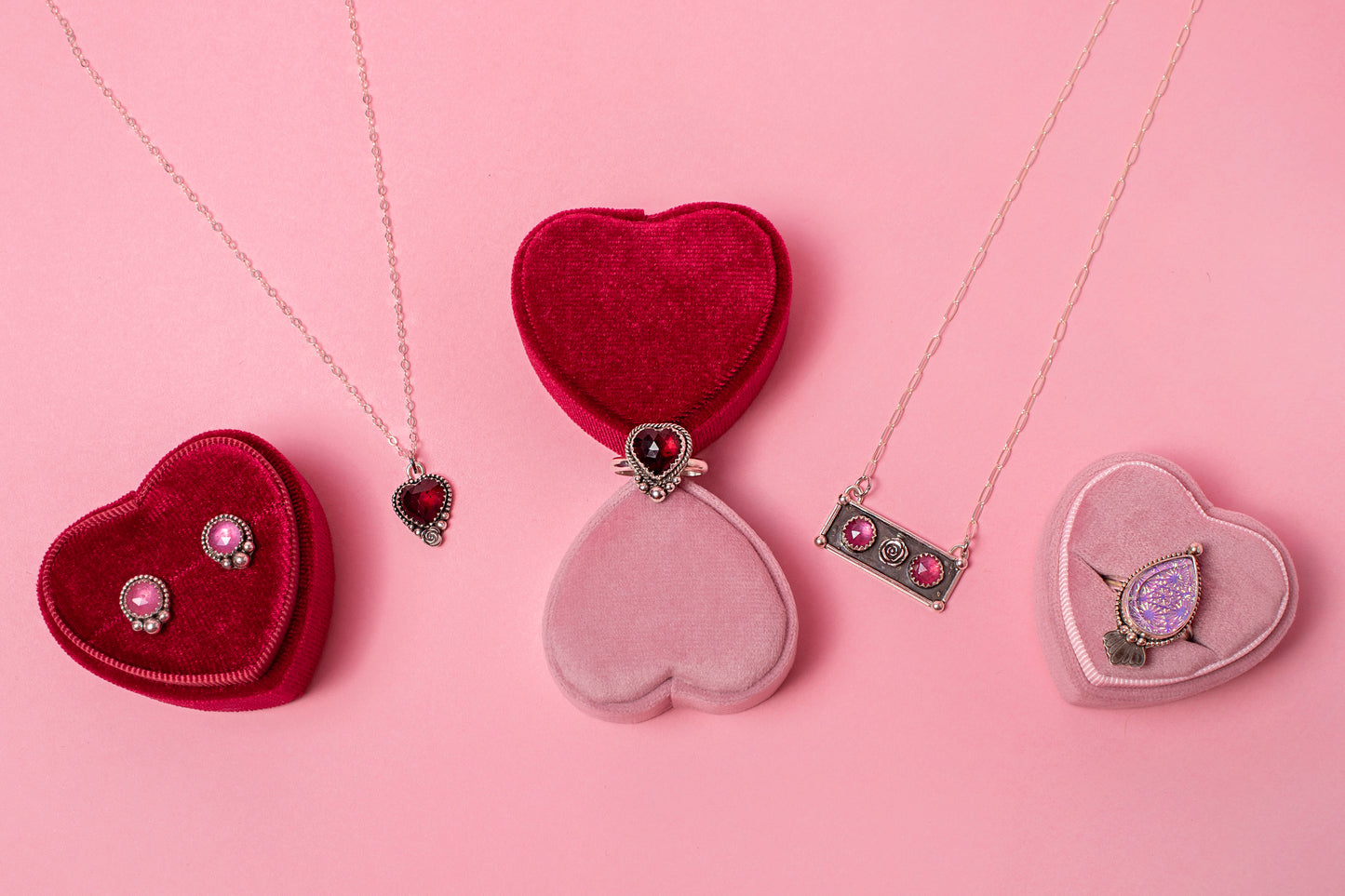 Crimson Heart Necklace